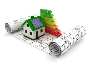 Huis met energielabel